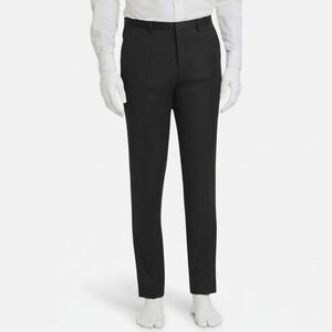 Hugo Boss Men's Black Hartleys Wool Slim Fit Suit Pants Size 38R